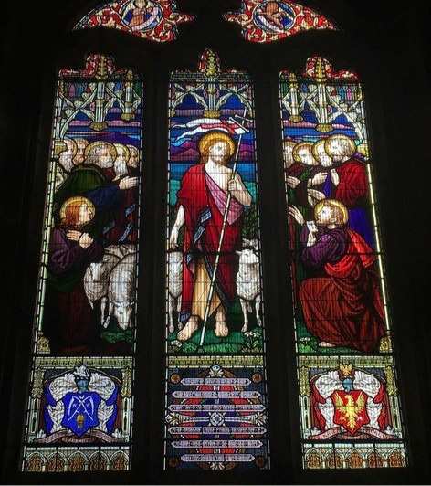 St Pierre du Bois Church Window